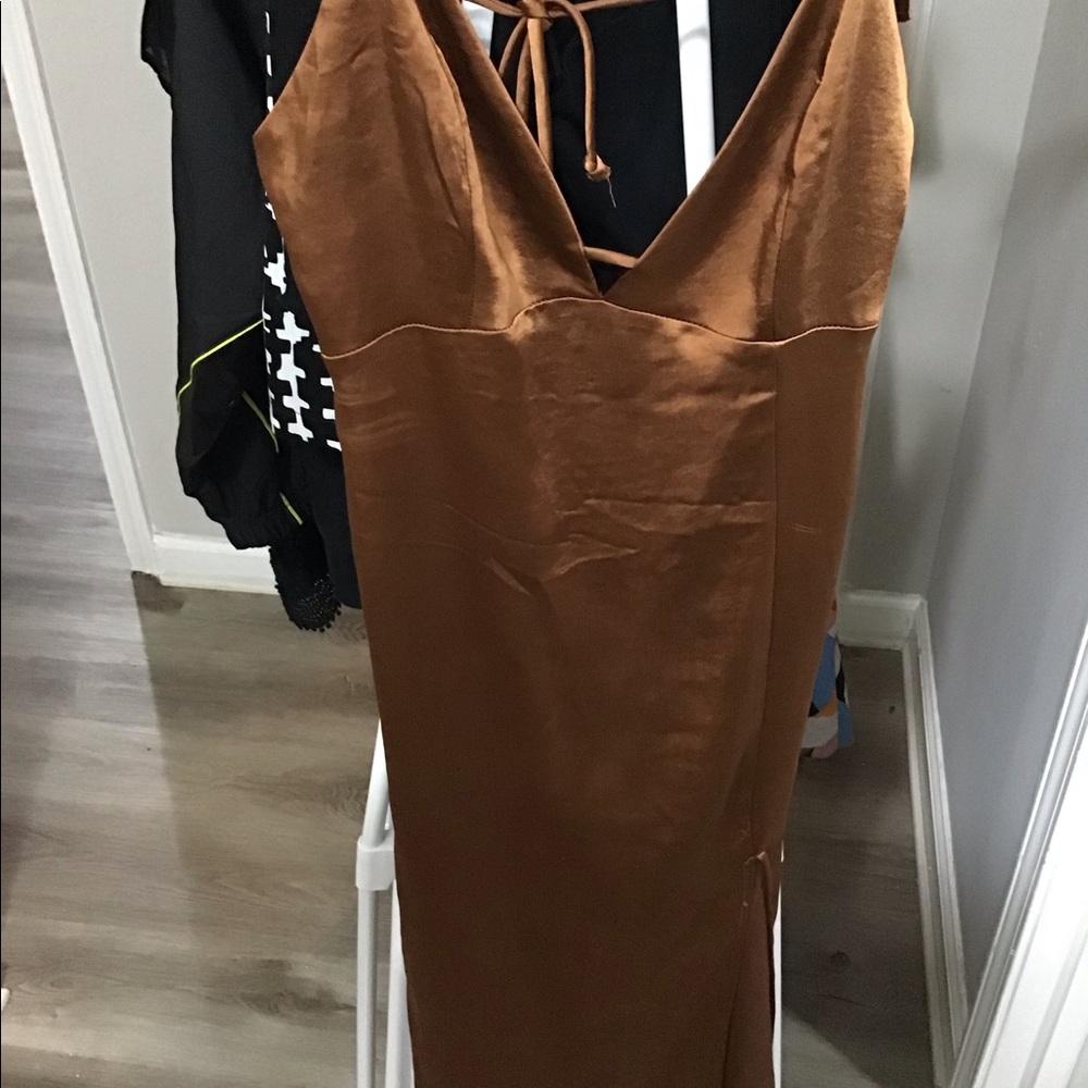 Women’s satin slip dress